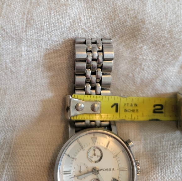 Fossil Women's ES-1793 Boyfriend Watch Chronograph - Picture 12 of 14